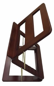 Multi Level Sefer Stand for Sitting or Standing
