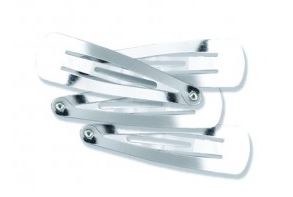 Silver Yarmulka Clips 24 Pack