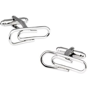 Paper Clip Cufflinks