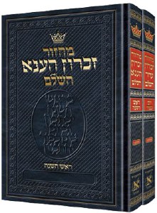 Artscroll Machzorim 2 Volume Slipcased Set Full Size Hebrew Only Ashkenaz [Hardcover]