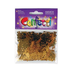 Bar Mitzvah Gold Confetti