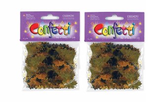 Star of David Gold Confetti 2 Pack