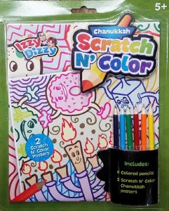 Chanukah Scratch N Color Arts N Crafts Kit