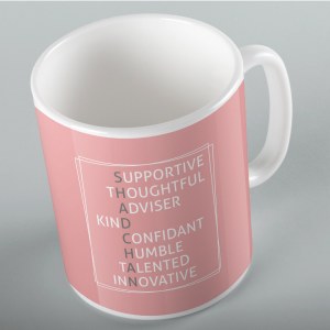 Jewish Phrase Mug Shadchan Acrostic 11oz