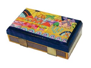 Yair Emanuel Matchbox Holder - Oriental Jerusalem