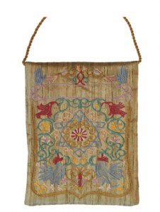 Yair Emanuel Embroidered Handbag - Gold Oriental