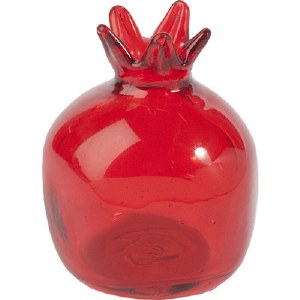 Yair Emanuel Glass Pomegranate Large Red
