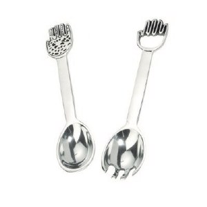 Yair Emanuel Spoon Set - Chamsa