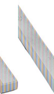 Yair Emanuel Anodized Mezuzah Square 10cm Turquoise &amp; Silver