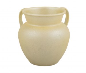 Washing Cup Jug Shape Pearl Color Designed by Yair Emanuel