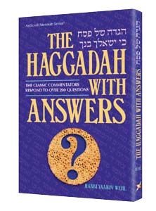 Haggadah With Answers [Hardcover]