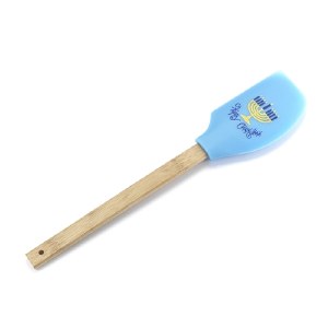 Silicone Spatula Chanukah Menorah Design