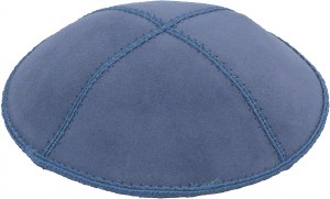 Wedgewood Suede Kippah Medium
