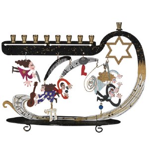 Wedding Candle Menorah by Karen Rossi