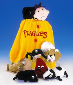 Passover Ten Plagues Makkos Plush Kit