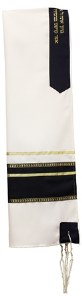 Tallis Viscose Black &amp; Gold #RGTM105