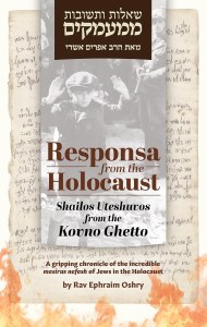 Responsa from the Holocaust [Hardcover]