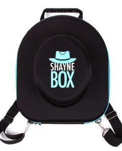 ShayneBox Travel Hat Box Blue