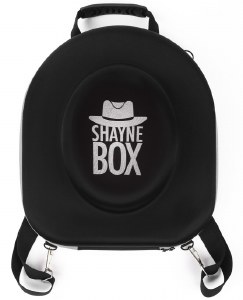ShayneBox Travel Hat Box Silver