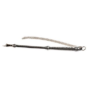 Yad Torah Pointer with Chain Hammered Aluminum 25cm