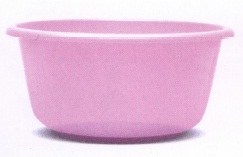 WASH BOWL PLASTIC WHITE