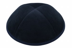 iKippah 4 Part Navy Velvet Size 4