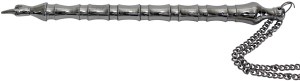 Nickel Yad Torah Pointer Ringed Design 9"