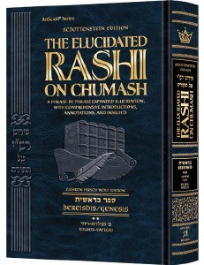 Schottenstein Edition The Elucidated Rashi on Chumash Bereishis Volume 2 [Hardcover]