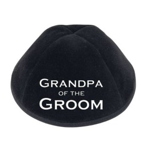 Grandpa of the Groom Kippah