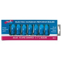 Blue Flame Replacement Menorah Bulbs 9 Pack