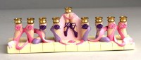 Candle Menorah Ballet Hand Painted by Jessica Sporn