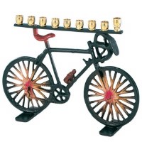 Bicycle Candle Menorah