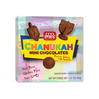 Milk Chocolate Chanukah Mini Chocolates Cholov Yisroel