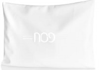 Faux Leather Pesach Pillow Case Classic Design White
