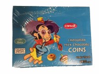 Carmit Chocolate Coins Dairy - 24 Bags