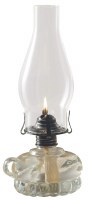 Shul Glass Oil Lamp Large Size
