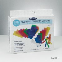 Create Your Own Chanukah Beeswax Candles Kit - Makes 44 Candles