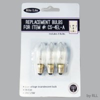 Replacement Bulbs 24V 1.5W 3 Pack