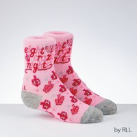Chanukah Crew Socks for Girls Dreidels Design Shoe Size 1-5
