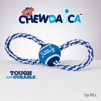 Chewdaica Chanukah Rope Dog Toy