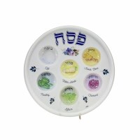 Disposable Seder Plate 10"