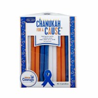 Chanukah For A Cause Candles For Kids Of Courage 45 Count Box