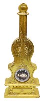Havdalah Candle Gold Color Violin Shape with Besamim