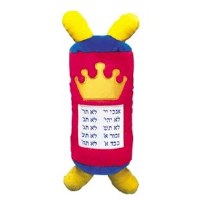 Plush Jumbo Sefer Torah Assorted Colors 25"