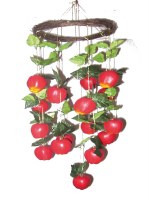 Large Apples Hanging Fruit Sukkah Decoration