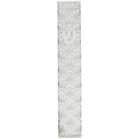 Mezuzah Glass with Laser Cut Pattern