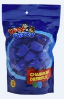 Dreidels Plastic Medium Size Blue 30 Pack