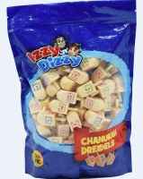 Dreidels Wooden Plastic Medium Size 100 Pack