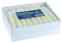 Beeswax Shabbos Candles 4 Hour - 30 Pack