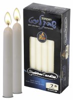 Shabbos Candles Beeswax 7 Hour 18 Pack